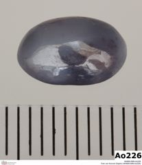 Foto von Korund (Saphir) (NHMW-MIN-Ao226)